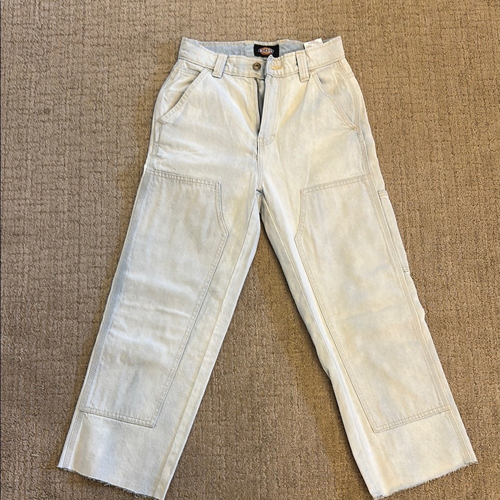 Dickies Light wash crop cut off Jeans